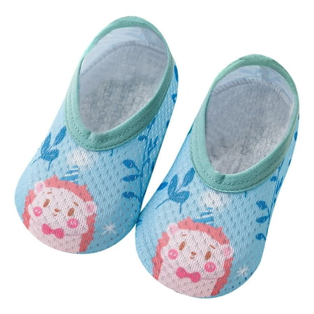 

Little Boys Girls Comfortable Shoes Socks Toddler Breathable Cartoon Mesh The Floor Socks Barefoot Socks Non Slip Shoes