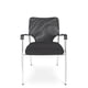 thumbnail image 1 of Silla de Visita Oficina Respaldo Malla y Base Cromada Strong Negro, 1 of 5
