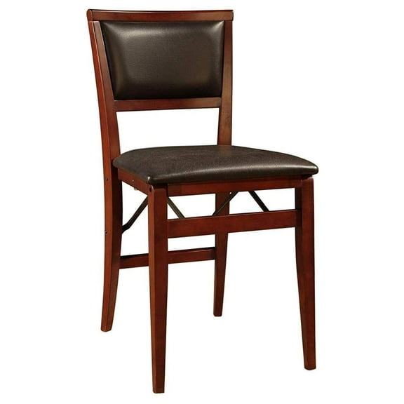 Drevy Keira Pad Folding Chair, Set of 2, Engineered Wood