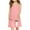 AL12-Pink, variant on Lumtrix Girls Summer Cami Solid Color Sleeveless Sundress with Straps,Vintage Boho Backless Party Dress with Pocket Vermilion 11-12 Years