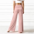 thumbnail image 6 of Tiijoy Girls Wide Leg Yoga Pants Casual Loose Foldable Waist Long Trousers, Sizes 5-14, 6 of 6