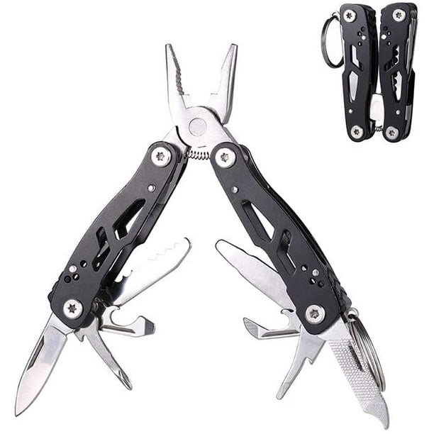 Mgfed Mini Multitool Pliers 14-In-1,gifts For Boyfriend, Foldable Multi-Tool Pliers, Men's Gifts, Rugged And Practical Portable Mini Multi Tool Gift