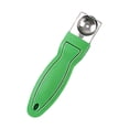thumbnail image 2 of Cuchillo para rebanar de sandía Acero inoxidable Dos en uno Divisor y cortador de sandía | Juego de herramientas de frutas multifuncionales con cucharas de pala | Diseño apilable que ahorra espacio, 2 of 5