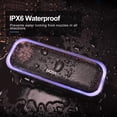 thumbnail image 4 of DOSS SoundBox Pro Altavoz Bluetooth con sonido estéreo de 20 W, graves extra activos, IPX6 resistente al agua, Bluetooth 5.0, emparejamiento TWS, luces multicolores, tiempo de reproducción de 20 horas, 4 of 5