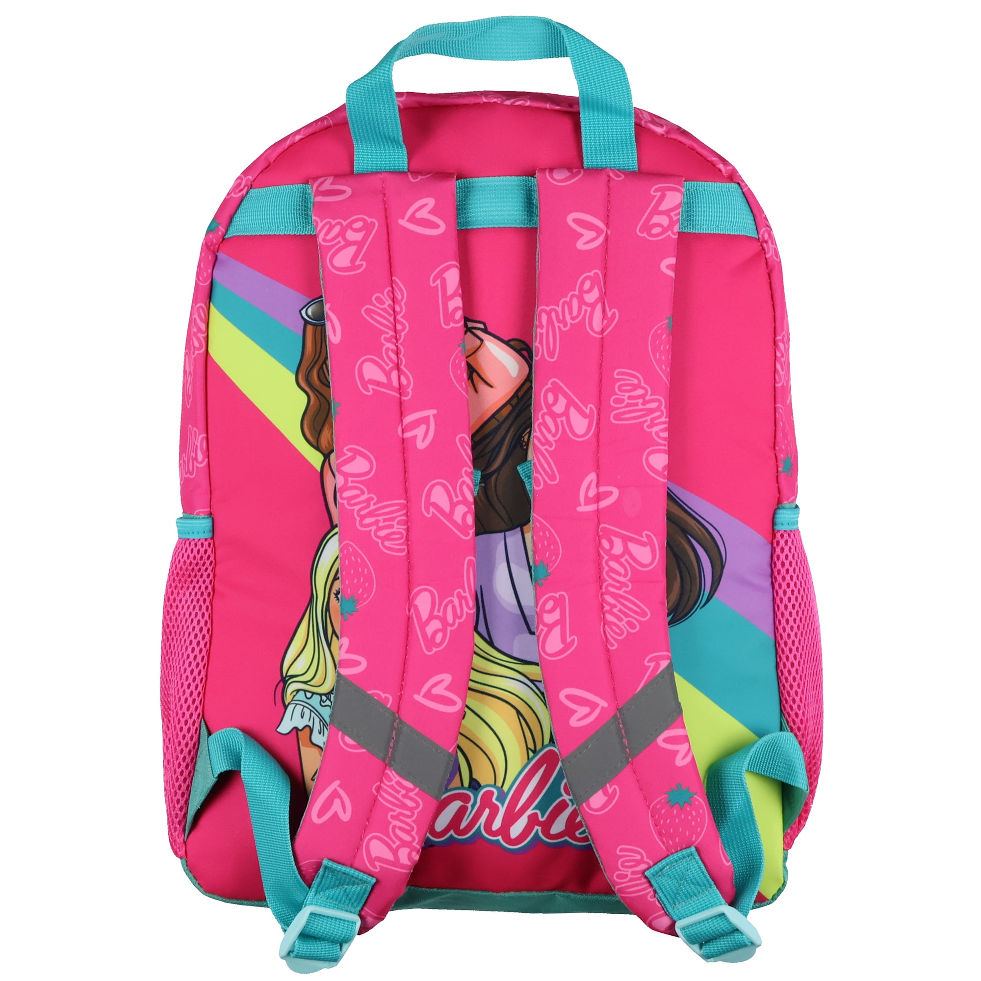 Barbie Backpack Barbie and Friends 16" Sequin with Tech Sleeve School Bookbag
