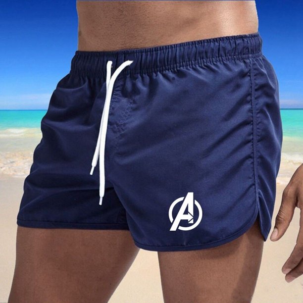 Pantalones cortos de playa para hombre, Bermudas de baño, bañadores de playa, tabla de correr, pantalones deportivos de surf, novedad de verano Fivean unisex