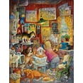 thumbnail image 2 of Bell, Bill 20x24 White Modern Wood Framed Museum Art Print Titled - Blue Ribbon Groomer, 2 of 4