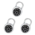 thumbnail image 3 of Scienceny Rotary Padlock Zinc Alloy Digital Code Password Lightweight Security Cabinet Padlocks Portable Locks Lock Anti-theft Combination Type1 NO1 Scienceny CBP584581, 3 of 6