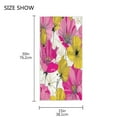 thumbnail image 3 of Bath Towel Single-Sided Printed Highly Absorbent Soft Quick Towel for Bathroom Spa Gym & Sports Pink and Yellow Pattern, 3 of 5
