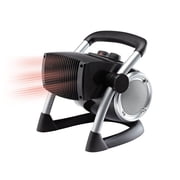 Lasko 1500W Electric Pivoting Utility Ceramic Space Heater with Thermostat, 5919, Black