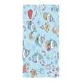thumbnail image 3 of Ryvnso Christmas Gnome Collections Oversized Beach Towel Microfiber Bath Blankets Swimming Fitness 37" x 74", 3 of 5