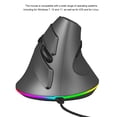 thumbnail image 4 of Souris Verticale RGB Souris Ergonomique Verticale 7 Boutons Programmables 11 Modes d'Éclairage 7200 DPI Souris de Jeu Filaire avec RGB Réglable pour IOS PC Ordinateur Portable, 4 of 7