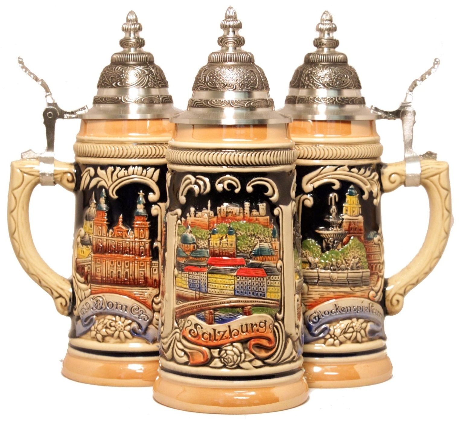 Salzburg Austria German Beer Stein Mug Made in Germany .25L New ONE