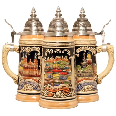 Salzburg Austria German Beer Stein Mug Made in Germany .25L New ONE Stein