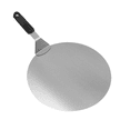 thumbnail image 7 of Stainless Steel Pizza Peel, Round Pizza Peeler, 12 inch Pizza Peel with Handle, Pizza Spatula Peel Shovel Cake Lifter Plate Holder for Baking, Serving Homemade Pizza, Cake and Pie, Pizza Server Tray, 7 of 7