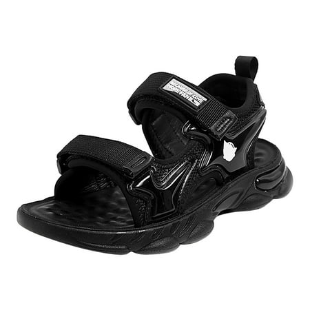 

ASEIDFNSA Shoes Boys Toddler Sandals 10 Summer Boys Girls Baby Sandals Kids Toddler Slides Sandals Unisex Children Casual Walking Shoes