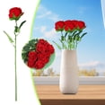 thumbnail image 1 of JJKBVCLO Rose Mouillée Rose Mariage Décoration Maison Arrangement Floral Bouquet de Roses, 1 of 7