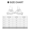 thumbnail image 2 of PBPBOX Transparent Plastic Bra with Good Elasticity Disposable and Comfortable, 2 of 7