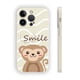 thumbnail image 1 of Agregue estilo y protección con una exclusiva funda plateada mate con dibujos animados para iPhone 15 Pro Max y más, 1 of 4