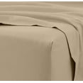 thumbnail image 2 of Fitted Sheet 800 Thread Count 100% Egyptian Cotton 1-Piece King Size (78" x 80") Inch, 100% Long Staple Cotton Fitted Sheets, Bed Fitted Sheet fit Upto 18" Deep Pocket - Taupe Solid, 2 of 5