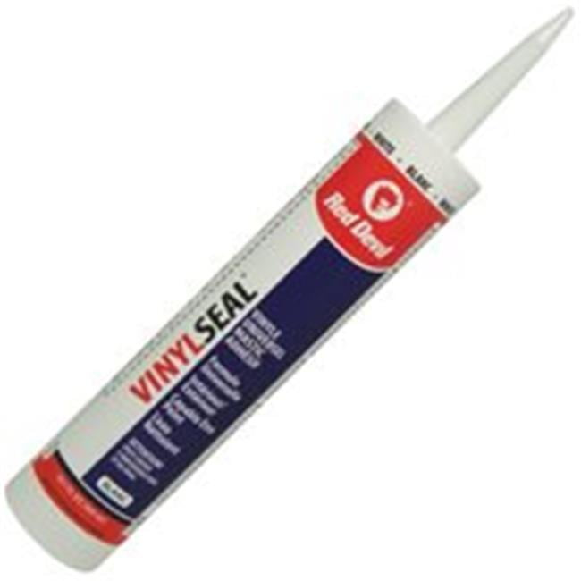 Red Devil Paint Master 0114CA Adhesive Caulk, White, 10.1 oz Cartridge