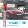 thumbnail image 5 of Bolígrafo Rotulador de pintura permanente para neumáticos de coche, resistente al agua, Universal, rotulador de grafiti, 5 of 5