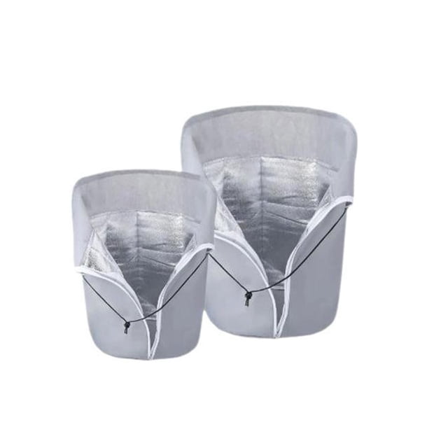 Toystoory 2 pack/lote cubierta vegetal transpirable y absorbente de humedad plantas tela gruesa saludable y feliz. Jardín y Patio Gris 45*50cm