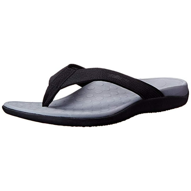 Orthaheel - Orthaheel Men's Sandal Wave Flip Flop, Black, 13 D US ...