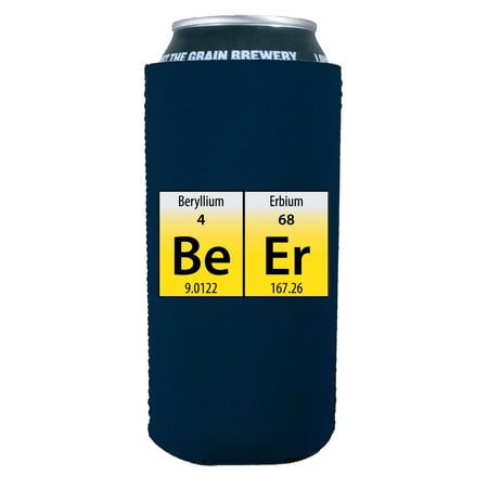 

Beer Elements 16 oz. Can Coolie (Navy Blue)
