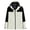 Beige, variant on BODOAO Women's Color Block Zip Up Long Sleeve Tops, Lightweight Hooded Jackets for Women, Casual Windbreaker Coats for Outdoor Hiking, Travel, and Fall Beige L
