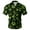 A4-Deep Green, variant on Havenx Men's Mardi Gras Shirts Button Up Carnival Printed Outfits Short Sleeve Collared Tee Shirt Casual Loose-Fit Carnival Party Classic Clothes,Deep Green L