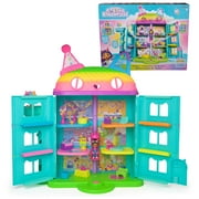 Gabbys Dollhouse, 25" Tall Celebration Dollhouse with Toy Figures, Furniture & Sound Effects
