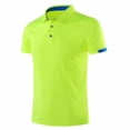 thumbnail image 2 of Camisas de golf para hombres, ropa deportiva para exteriores, polos de manga corta, camisetas de fútbol-negro-4XL BmatwkZeng Bmatwk Jersey, 2 of 5