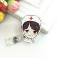 thumbnail image 6 of SPRING PARK Badge Reel Cartoon Retractable Silicone Nurse ID Name Card Badge Holder Gift, 6 of 7