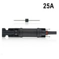 thumbnail image 2 of Solar Panel Fuse Holder And Fuse 25A Waterproof Inline PV Fuse Holder 1000VDC, 2 of 9