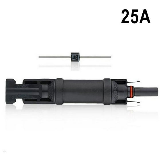 Solar Panel Fuse Holder And Fuse 25A Waterproof Inline Pv Fuse Holder 1000Vdc