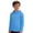 Z1-Blue, variant on FUZHIQ Boys Girls Hooded Long Sleeve Rash Guard Swim Shirt, Youth Kids UPF 50 UV Protection Fishing Shirt, Sun Protection Hiking Beach Hoodie,5-6 Years