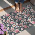 thumbnail image 4 of Pioneer Flower Floral Print Pattern Door Rugs,Washable Non Slip Door Mats Indoor,Decorative Door Mats,Entry Mat Indoor for Entrance,Bedroom,Kitchen,Bathroom,20"x32", 4 of 6