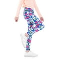 thumbnail image 3 of 4-11T Girls Leggings Athletic Kid's Dance Running Yoga Leggings Pants Footless Tights Trousers, 3 of 6