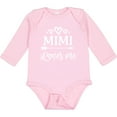 thumbnail image 3 of Inktastic Mimi Loves Me Baby Clothes Boys or Girls Long Sleeve Baby Bodysuit, 3 of 5