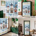 thumbnail image 6 of Shower Curtain, Nautical Gnome Blue Ocean Waterproof Shower Curtain Set with Hooks for Bathroom Showers,Stalls and Bathtubs,60x72In Summer Floral Retro Plaid, 6 of 9