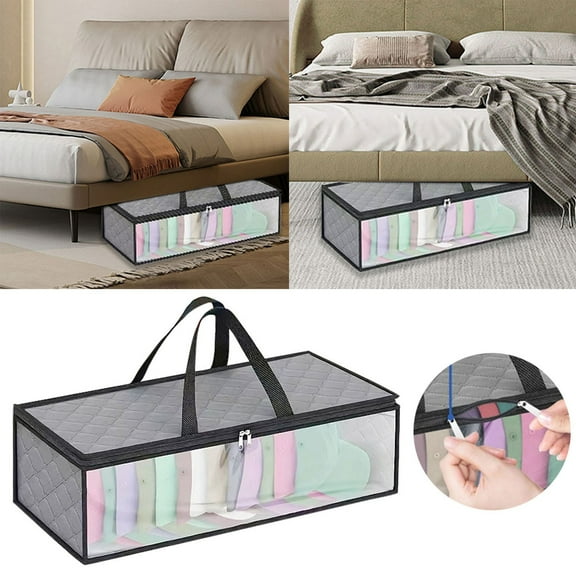 3/2/1PCS Hat Organizer for Baseball Cap, Hat Storage Bags with 2 Carry Handles Hat Holder Rack for Closet Travel Hat Organizer