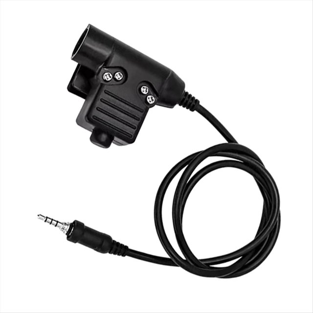 Adaptador de Auriculares PTT para U94 para Walkie Talkies VX-6R, VX-7R, FT-270