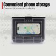 thumbnail image 3 of A & UTV PRO RZR Center Console Dash Storage Box, Upgraded with Seal,ABS Plastic Center Compartment Dry Box for 2014 2015 2016 2017 2018 Polaris RZR XP 4 1000 S 900 Accessories, 3 of 7