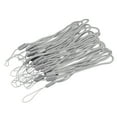 thumbnail image 1 of Unique Bargains 18cm Portable Item Nylon Cord Lanyards Hand Wrist Strap String Gray 20 Pack, 1 of 6