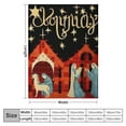 thumbnail image 4 of ZHZY Nativity Scene Baby Jesus Plush Blanket Soft Blankets for All Seasons Christmas Gift 40x50in, 4 of 6