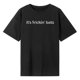 thumbnail image 3 of Camiseta básica para mujer, camiseta de recuerdo con cuello redondo, para vacaciones, caminar, regalo del día de San Valentín L, 3 of 7