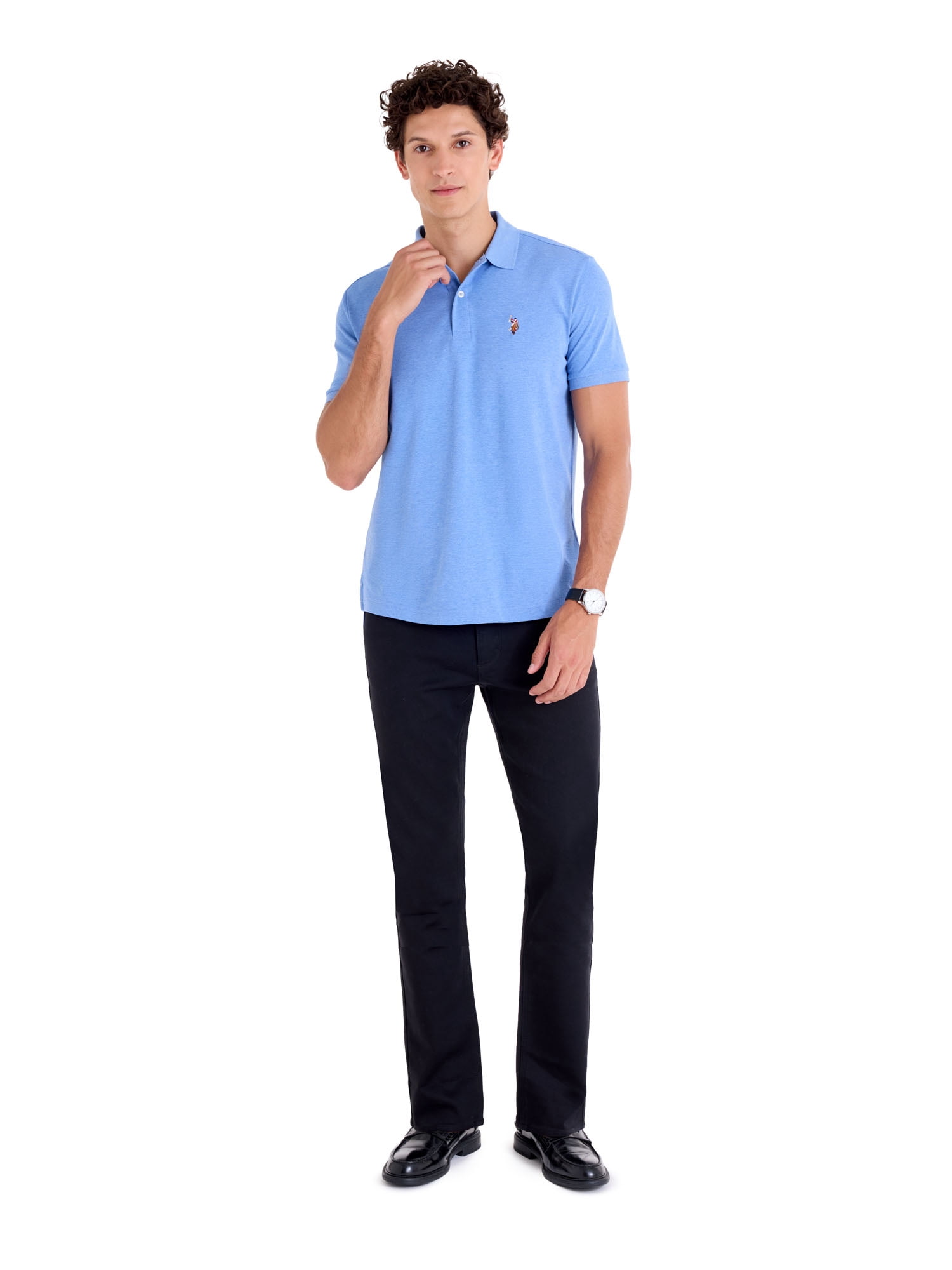 U.S. Polo Assn. Men's Interlock Polo Shirt