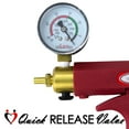 thumbnail image 5 of LeLuv Vacuum Pump Pink Maxi Ergonomic Handle with Gauge with Release Valve with Clear Hose, 5 of 7