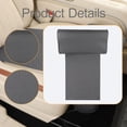 thumbnail image 6 of Dickly Auto Seat Leg Support Extension Cushion Automobile Accessory Leg Rest Pillow Gray, 6 of 7